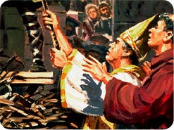 12. What does the beast do to the saints? 12. What does the beast do to the saints?